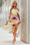 Rue Midi Dress - Yellow Multi | Sage and Paige AUS.