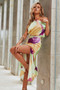 Rue Midi Dress - Yellow Multi | Sage and Paige AUS.