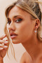 Light Year Earrings - Gold Clear | Sage and Paige AUS.
