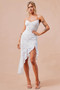 Living My Truth Midi Dress - White | Sage and Paige AUS.