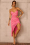 Living My Truth Midi Dress - Pink