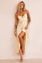 Vintage Summer Midi Dress - Yellow | Sage and Paige AUS.