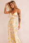 Vintage Summer Midi Dress - Yellow | Sage and Paige AUS.