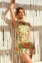 Mina Mini Dress - Yellow Multi | Sage and Paige AUS.
