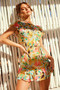 Mina Mini Dress - Yellow Multi | Sage and Paige AUS.