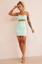 More Thoughts Mini Dress - Mint | Sage and Paige AUS.