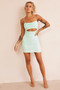 More Thoughts Mini Dress - Mint | Sage and Paige AUS.