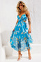 Early Sunset Maxi Dress - Aqua | Sage and Paige AUS.