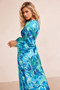 All That Matters Midi Dress - Blue Multi | Sage and Paige AUS.