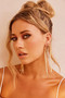 One Finely Earrings - Gold | Sage and Paige AUS.