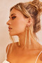 One Finely Earrings - Gold | Sage and Paige AUS.