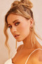 One Finely Earrings - Gold | Sage and Paige AUS.