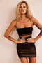 More Thoughts Mini Dress - Black | Sage and Paige AUS.