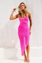 Jealousy Maxi Dress - Hot Pink | Sage and Paige AUS.