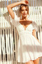 Darling Mini Dress - White | Sage and Paige AUS.