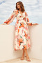 Most Wanted Midi Dress - Orange | Sage and Paige AUS.