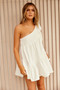Los Cabos Mini Dress - White | Sage and Paige AUS.