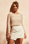 Dusk Streets Skirt - Cream | Sage and Paige AUS.