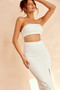 Hour To Glam Midi Dress - White | Sage and Paige AUS.