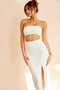 Hour To Glam Midi Dress - White | Sage and Paige AUS.