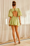 Fortunate Mini Dress - Green | Sage and Paige AUS.
