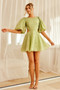 Fortunate Mini Dress - Green | Sage and Paige AUS.
