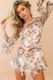 Lost In Seasons Dress - Nude Multi | Sage and Paige AUS.