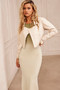 Fast Lane Jacket - Cream | Sage and Paige AUS.