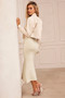 Fast Lane Jacket - Cream | Sage and Paige AUS.