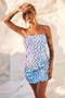 Sparks Fly Mini Dress - Aqua | Sage and Paige AUS.