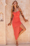 Last Dance Midi Dress - Red | Sage and Paige AUS.