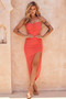 Last Dance Midi Dress - Red | Sage and Paige AUS.