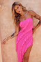 Gold Rush Maxi Dress - Hot Pink | Sage and Paige AUS.