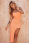 Thea Midi Dress - Orange | Sage and Paige AUS.