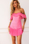 Venetian Summer Dress - Hot Pink | Sage and Paige AUS.