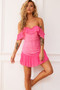 Venetian Summer Dress - Hot Pink | Sage and Paige AUS.
