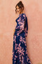 Botanical Blooms Maxi Dress - Navy | Sage and Paige AUS.