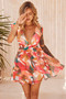 Carlotta Mini Dress - Pink Multi | Sage and Paige AUS.