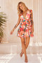Carlotta Mini Dress - Pink Multi | Sage and Paige AUS.