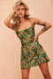 Champagne Eyes Mini Dress - Green | Sage and Paige AUS.