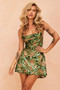 Champagne Eyes Mini Dress - Green | Sage and Paige AUS.