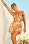 Champagne Eyes Mini Dress - Gold | Sage and Paige AUS.