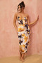 Golden Days Midi Dress - Yellow | Sage and Paige AUS.