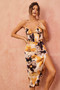 Golden Days Midi Dress - Yellow | Sage and Paige AUS.