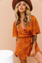 Vixen Playsuit - Mustard | Sage and Paige AUS.