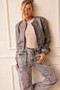 Boy Meets Girl Biker Jacket - Slate | Sage and Paige AUS.