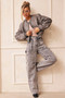 Boy Meets Girl Biker Jacket - Slate | Sage and Paige AUS.