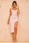 Thea Midi Dress - Pink | Sage and Paige AUS.