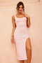 Thea Midi Dress - Pink | Sage and Paige AUS.