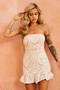 Botanica Bias Mini Dress - White | Sage and Paige AUS.